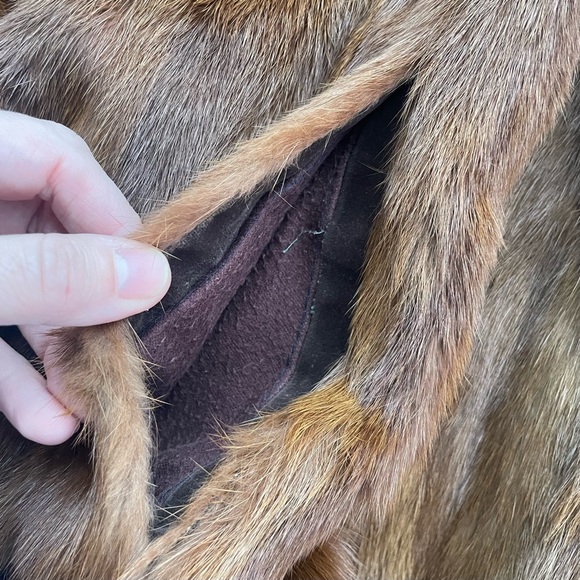 Vintage Fur Coat - size small - Picture 7 of 10
